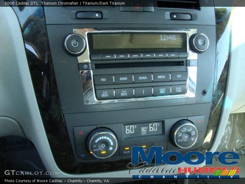 Titanium Chromaflair / Titanium/Dark Titanium 2008 Cadillac DTS