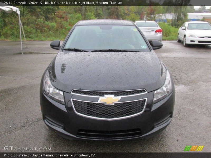 Black Granite Metallic / Jet Black/Medium Titanium 2014 Chevrolet Cruze LS