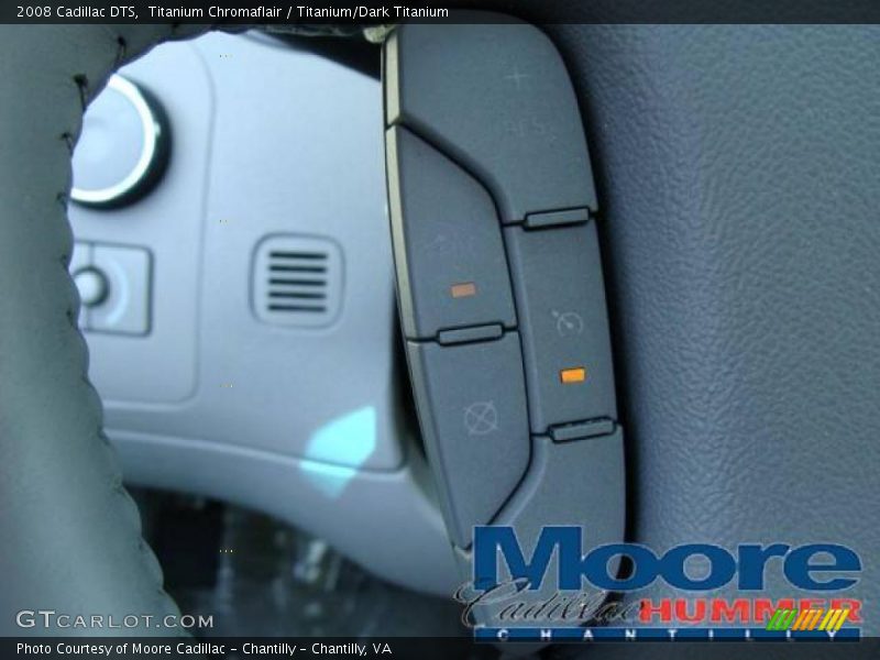 Titanium Chromaflair / Titanium/Dark Titanium 2008 Cadillac DTS