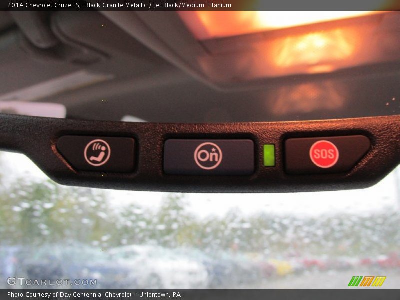 Black Granite Metallic / Jet Black/Medium Titanium 2014 Chevrolet Cruze LS