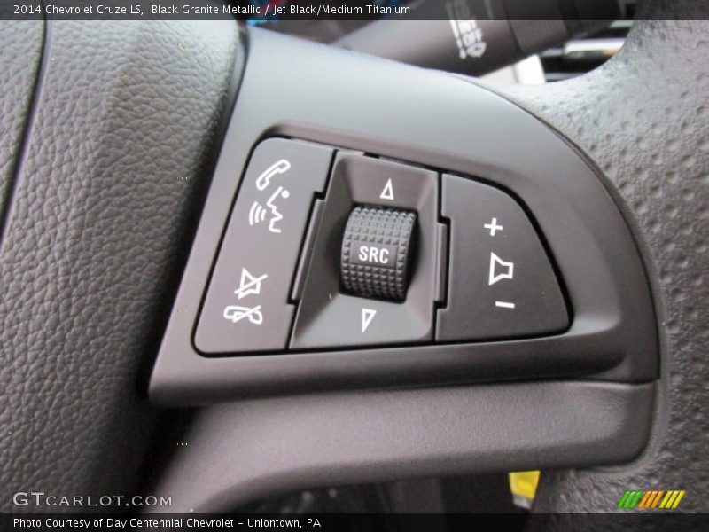 Black Granite Metallic / Jet Black/Medium Titanium 2014 Chevrolet Cruze LS