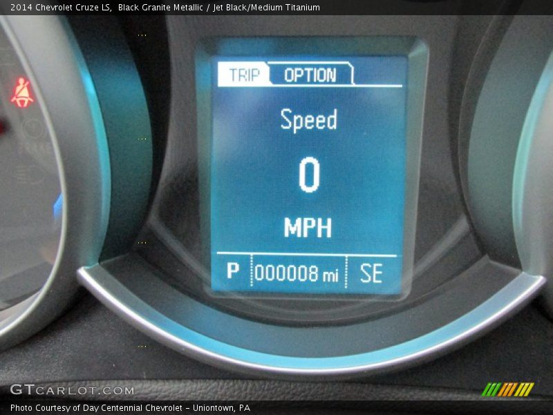Black Granite Metallic / Jet Black/Medium Titanium 2014 Chevrolet Cruze LS