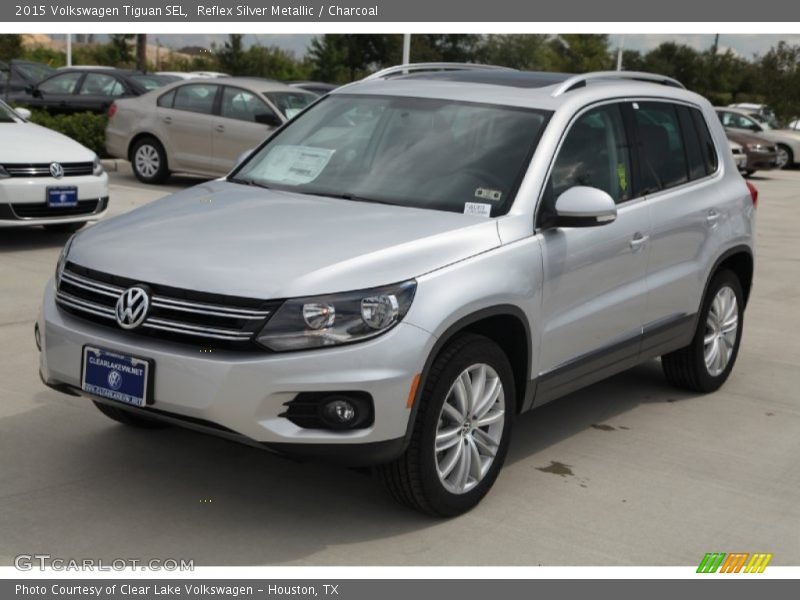 Reflex Silver Metallic / Charcoal 2015 Volkswagen Tiguan SEL