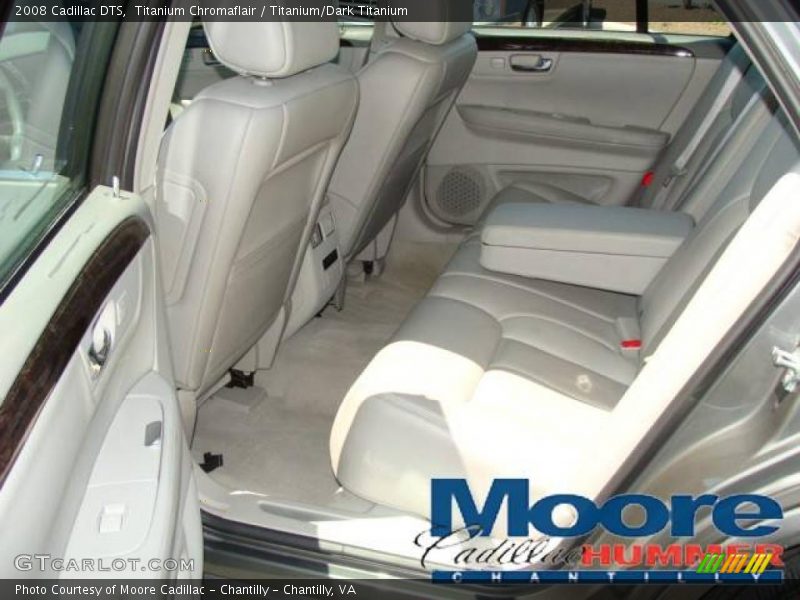 Titanium Chromaflair / Titanium/Dark Titanium 2008 Cadillac DTS