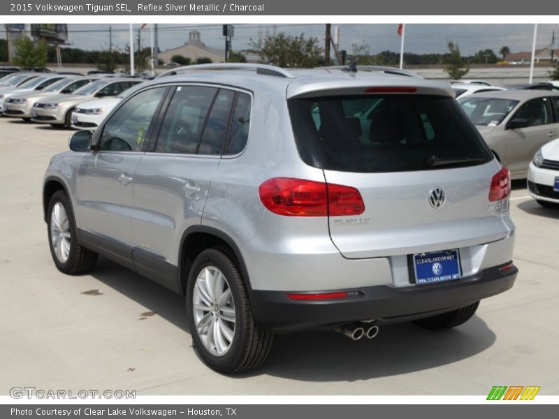 Reflex Silver Metallic / Charcoal 2015 Volkswagen Tiguan SEL
