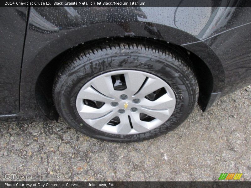 Black Granite Metallic / Jet Black/Medium Titanium 2014 Chevrolet Cruze LS