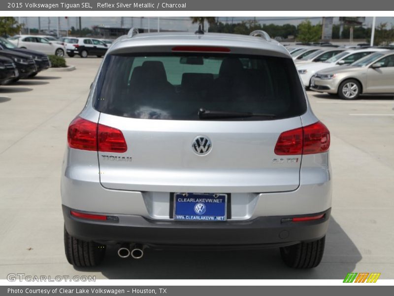 Reflex Silver Metallic / Charcoal 2015 Volkswagen Tiguan SEL