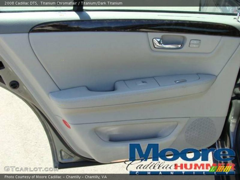 Titanium Chromaflair / Titanium/Dark Titanium 2008 Cadillac DTS