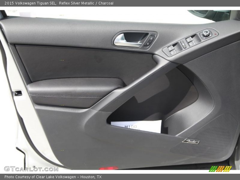 Reflex Silver Metallic / Charcoal 2015 Volkswagen Tiguan SEL