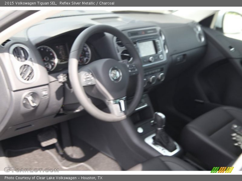 Reflex Silver Metallic / Charcoal 2015 Volkswagen Tiguan SEL