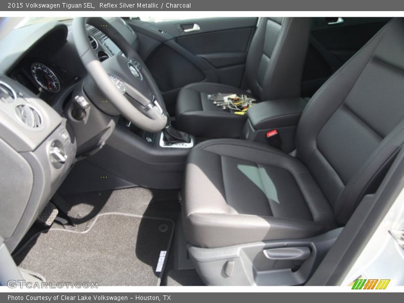 Reflex Silver Metallic / Charcoal 2015 Volkswagen Tiguan SEL