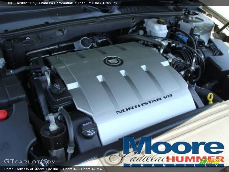 Titanium Chromaflair / Titanium/Dark Titanium 2008 Cadillac DTS