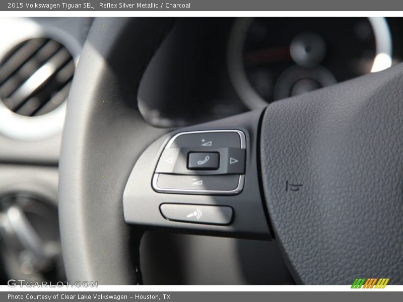 Reflex Silver Metallic / Charcoal 2015 Volkswagen Tiguan SEL