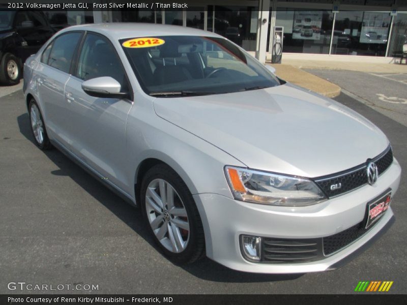 Frost Silver Metallic / Titan Black 2012 Volkswagen Jetta GLI