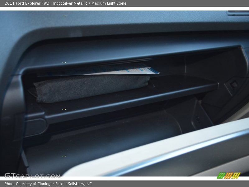 Ingot Silver Metallic / Medium Light Stone 2011 Ford Explorer FWD