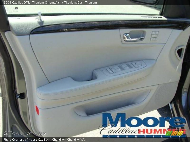 Titanium Chromaflair / Titanium/Dark Titanium 2008 Cadillac DTS