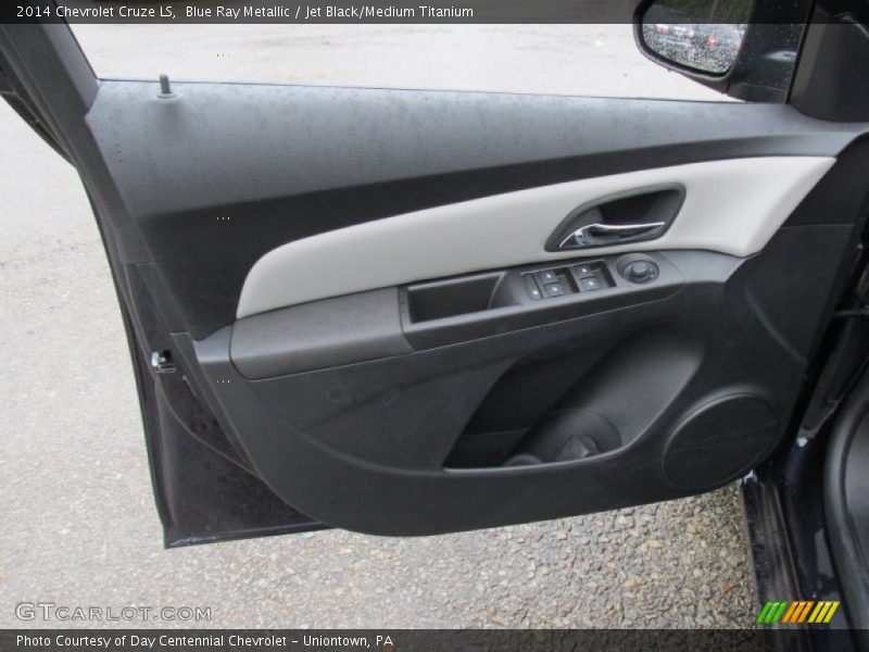 Blue Ray Metallic / Jet Black/Medium Titanium 2014 Chevrolet Cruze LS