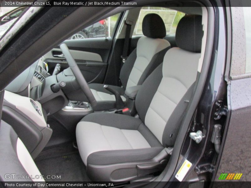 Blue Ray Metallic / Jet Black/Medium Titanium 2014 Chevrolet Cruze LS