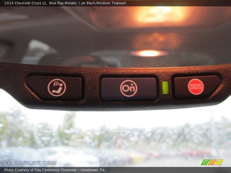 Blue Ray Metallic / Jet Black/Medium Titanium 2014 Chevrolet Cruze LS