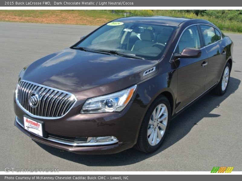 Dark Chocolate Metallic / Light Neutral/Cocoa 2015 Buick LaCrosse FWD