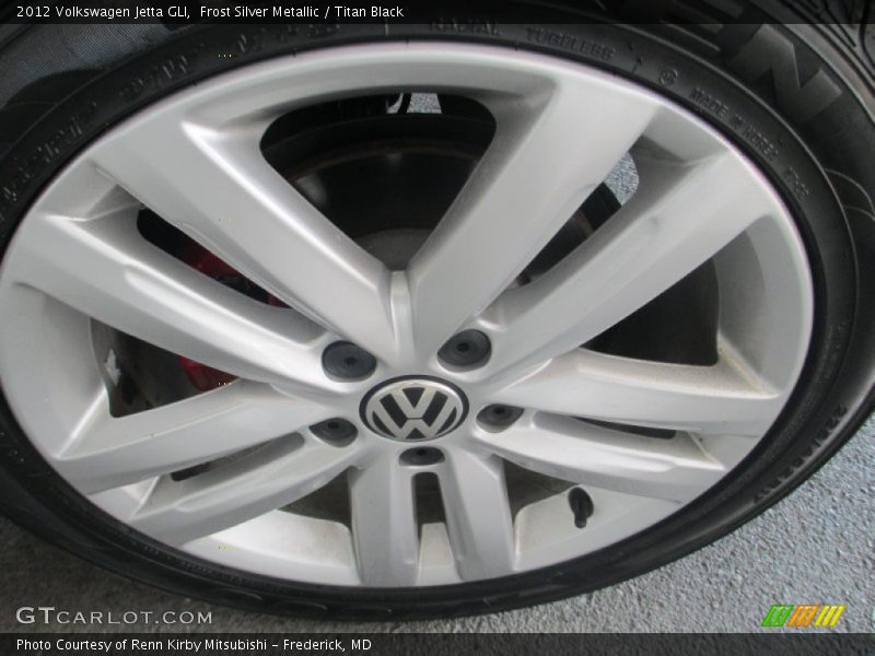 Frost Silver Metallic / Titan Black 2012 Volkswagen Jetta GLI