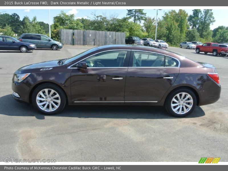 Dark Chocolate Metallic / Light Neutral/Cocoa 2015 Buick LaCrosse FWD