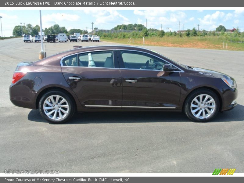 Dark Chocolate Metallic / Light Neutral/Cocoa 2015 Buick LaCrosse FWD