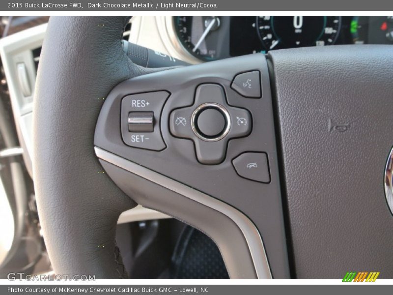 Dark Chocolate Metallic / Light Neutral/Cocoa 2015 Buick LaCrosse FWD