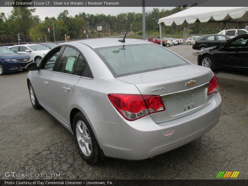 Silver Ice Metallic / Medium Titanium 2014 Chevrolet Cruze LT
