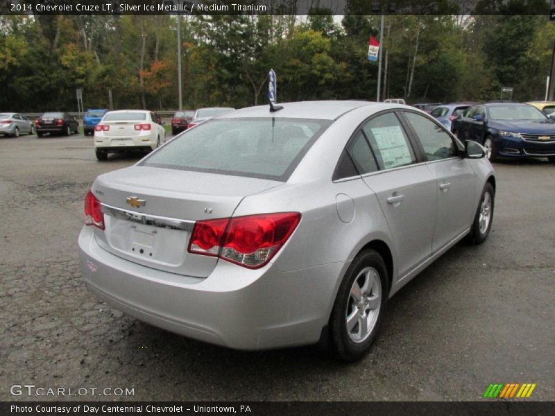 Silver Ice Metallic / Medium Titanium 2014 Chevrolet Cruze LT