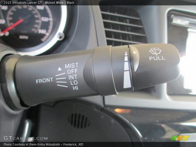 Controls of 2015 Lancer GT