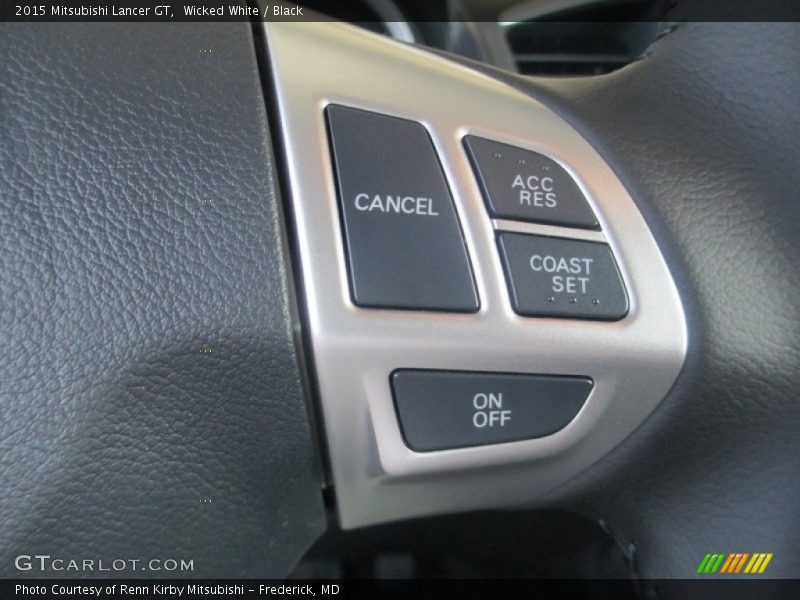 Controls of 2015 Lancer GT