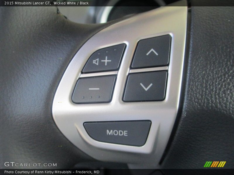 Controls of 2015 Lancer GT
