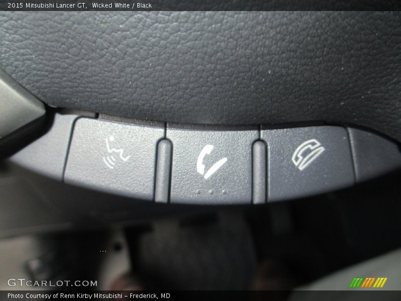 Controls of 2015 Lancer GT