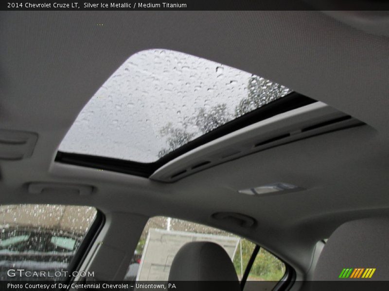 Silver Ice Metallic / Medium Titanium 2014 Chevrolet Cruze LT