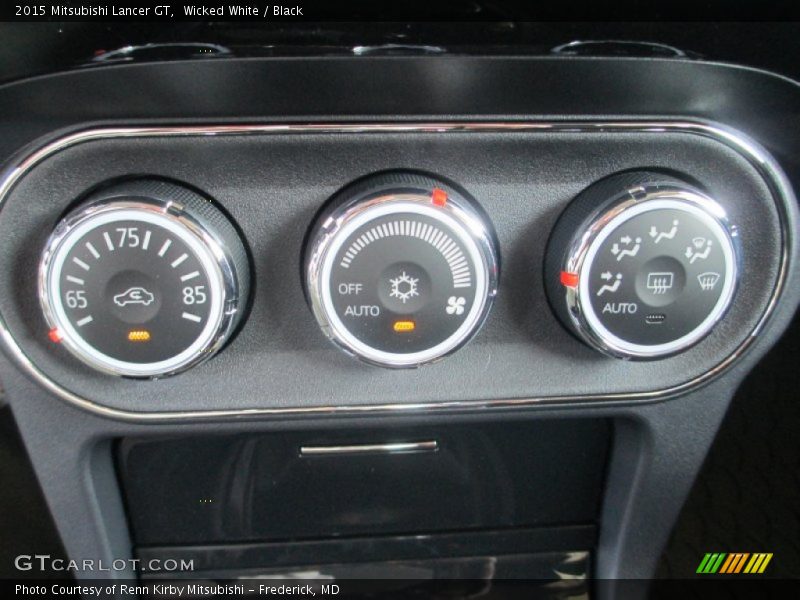 Controls of 2015 Lancer GT