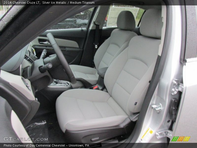 Silver Ice Metallic / Medium Titanium 2014 Chevrolet Cruze LT