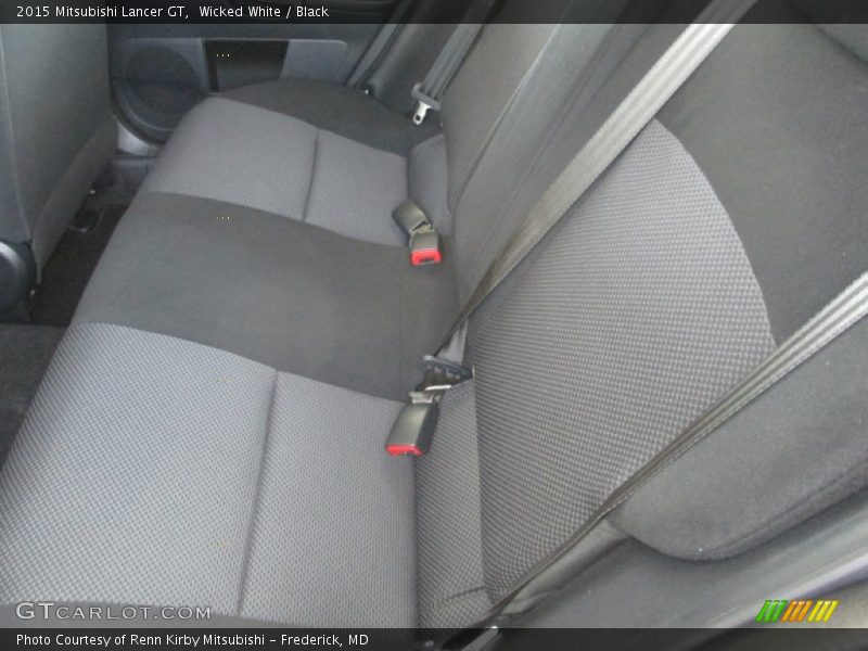 Wicked White / Black 2015 Mitsubishi Lancer GT