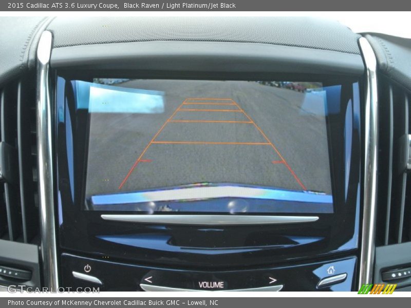 Black Raven / Light Platinum/Jet Black 2015 Cadillac ATS 3.6 Luxury Coupe