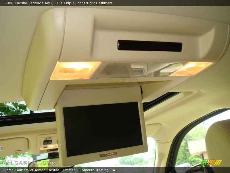 Blue Chip / Cocoa/Light Cashmere 2008 Cadillac Escalade AWD