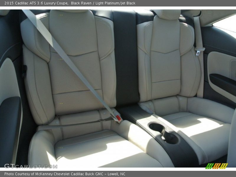 Rear Seat of 2015 ATS 3.6 Luxury Coupe