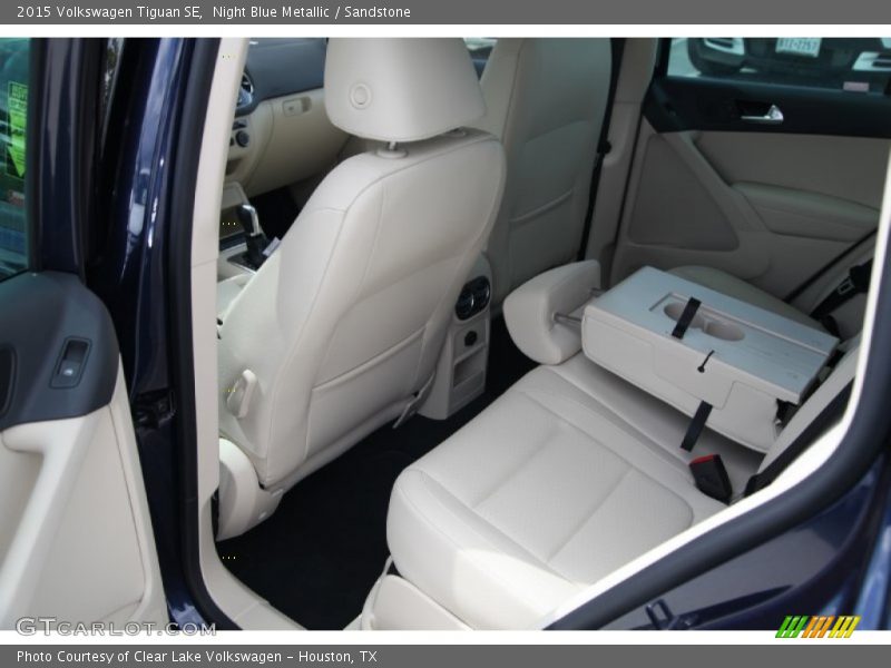 Night Blue Metallic / Sandstone 2015 Volkswagen Tiguan SE