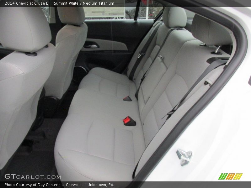 Summit White / Medium Titanium 2014 Chevrolet Cruze LT