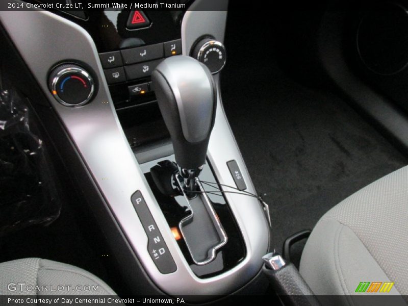 Summit White / Medium Titanium 2014 Chevrolet Cruze LT
