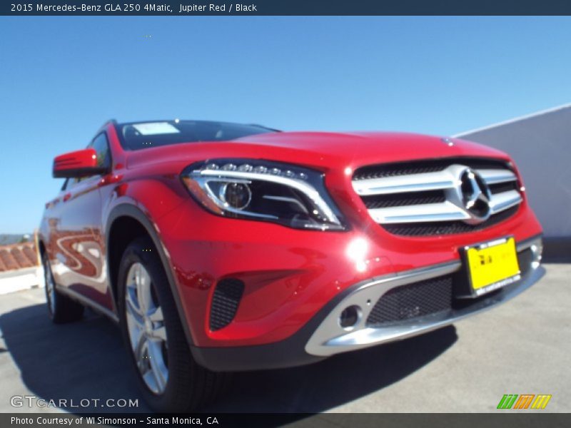 Jupiter Red / Black 2015 Mercedes-Benz GLA 250 4Matic