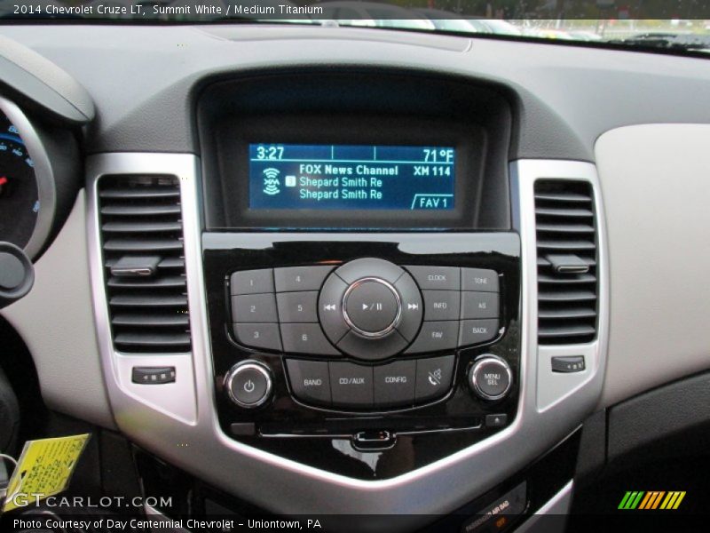 Summit White / Medium Titanium 2014 Chevrolet Cruze LT