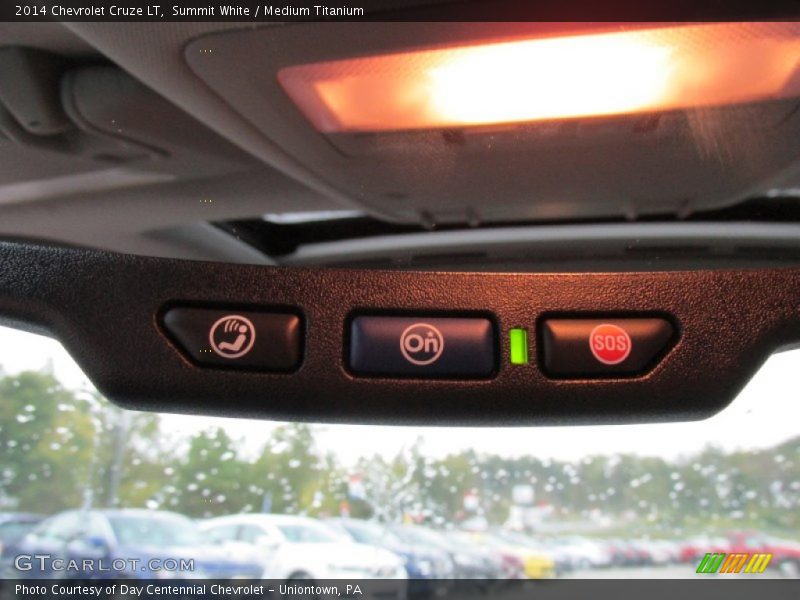 Summit White / Medium Titanium 2014 Chevrolet Cruze LT