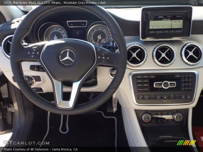 Mountain Grey Metallic / Ash 2015 Mercedes-Benz GLA 250 4Matic