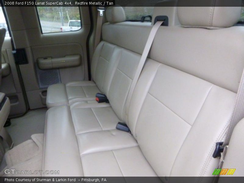 Redfire Metallic / Tan 2008 Ford F150 Lariat SuperCab 4x4