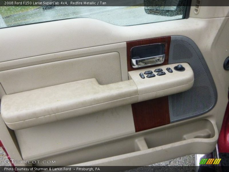 Redfire Metallic / Tan 2008 Ford F150 Lariat SuperCab 4x4